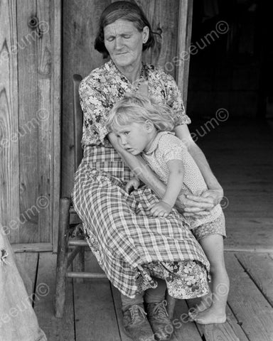 Grandmother Watching Child Vintage 8x10 Reprint Of Old Photo - Photoseeum