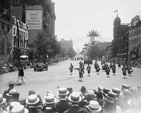 Rameses Temple Parade Toronto 1923 Vintage 8x10 Reprint Of Old Photo - Photoseeum