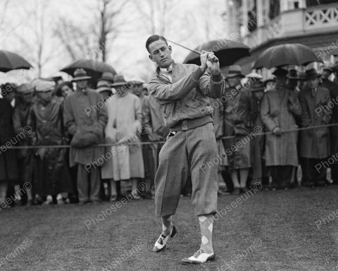 Finlay Playing Golf At Chevy Chase Club Vintage 8x10 Reprint Of Old Photo - Photoseeum