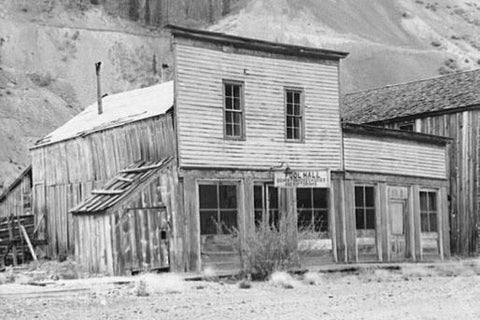 Ghost Town Pool Hall Colorado 4x6 Reprint Of 1930s Old Photo - Photoseeum