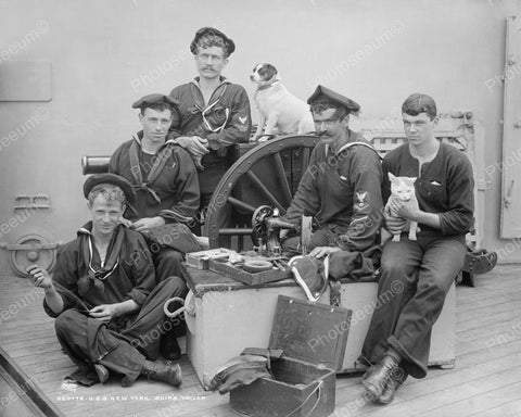 Ship Tailors 1893 Vintage 8x10 Reprint Of Old Photo - Photoseeum