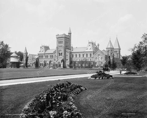 Toronto University 1901 Vintage 8x10 Reprint Of Old Photo - Photoseeum