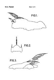 USA Patent Bat Wings For Batman Batmobile 1990s Drawings - Photoseeum