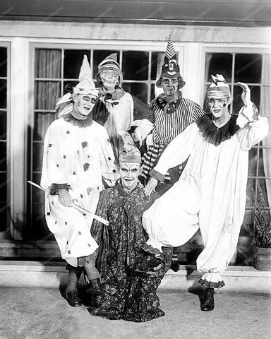 Clowns Gone Mad 8x10 Reprint Of Old Photo - Photoseeum
