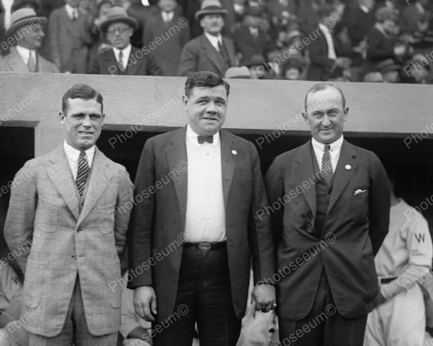 Baseball Greats Sister Ruth Cobb 1924 Vintage 8x10 Reprint Of Old Photo - Photoseeum