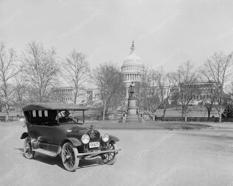 Brockway Car Capitol Building Vintage 8x10 Reprint Of Old Photo - Photoseeum