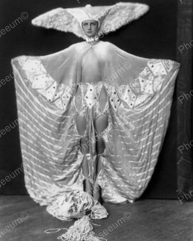 Luna Moth Showgirl Vintage 8x10 Reprint Of Old Photo - Photoseeum