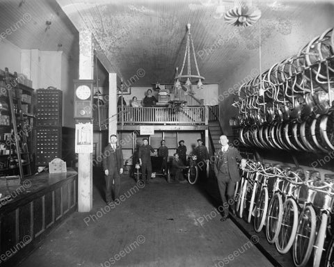 Bicycle Store 1920 Vintage 8x10 Reprint Of Old Photo 2 - Photoseeum