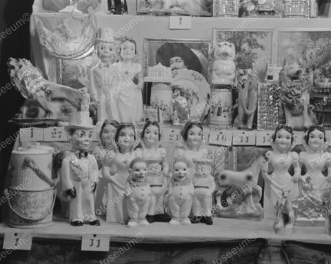 Guess Your Weight Carnival Prizes 1938 Vintage 8x10 Reprint Of Old Photo 1 - Photoseeum