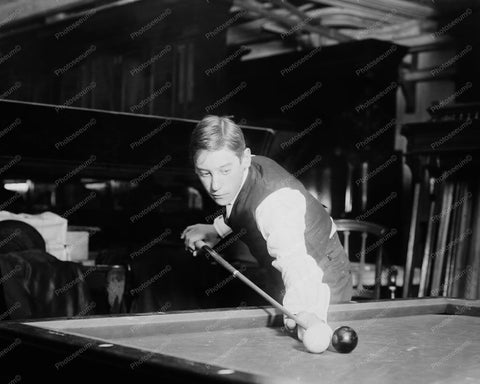 Billiards The Wizard Jake Schaefer 1800s 8x10 Reprint Of Old Photo - Photoseeum