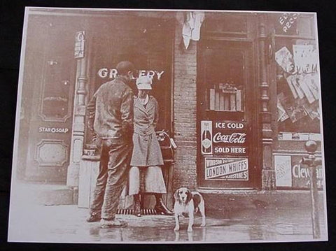 General Store Coca Cola, London Whiffs, Sepia Card Stock Photo 1920s - Photoseeum