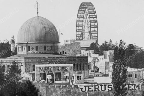 Louisiana Kabistany's Exhibit Jerusalem 4x6 Reprint Of Old Photo - Photoseeum