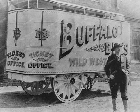 Buffalo Bill Wild West Show 1890s 8x10 Reprint Of Old Photo - Photoseeum