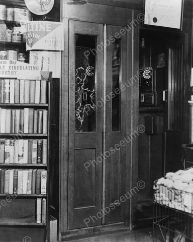 Telephone Booth Of Vincent Coll Murder 8x10 Reprint Of Old Photo - Photoseeum