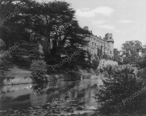 Castle Warwick England 8x10 Reprint Of Old Photo - Photoseeum