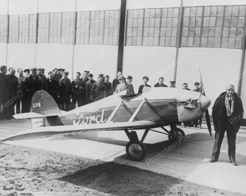 Fords Flying Flivver Arrives In Washington1928 Vintage 8x10 Reprint Of Old Photo - Photoseeum