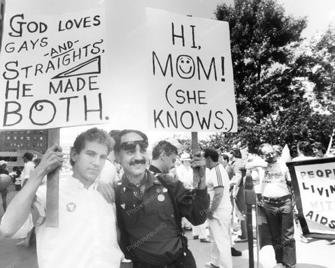 Gay Pride Parade Detroit Vintage 8x10 Reprint Of Old Photo - Photoseeum