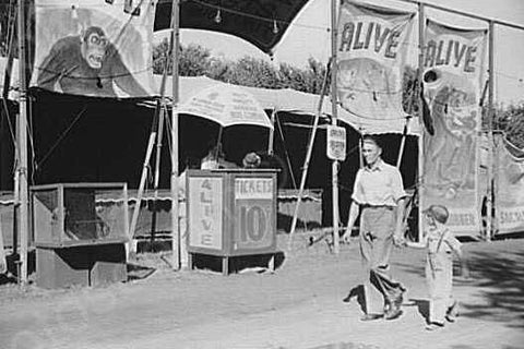 Iowa Sideshow Its Alive! 4x6 Reprint Of 1930s Old Photo v2 - Photoseeum