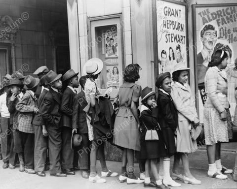 Young Black Children Dressed Up In Line 8x10 Reprint Of Old Photo - Photoseeum