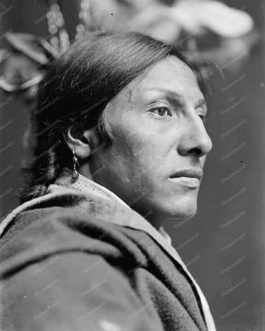 Amos Two Bulls A Sioux Indian 8x10 Reprint Of Old Photo - Photoseeum
