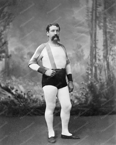John McMahon 1880s Wrestling Champion 8x10 Reprint Of Old Photo - Photoseeum