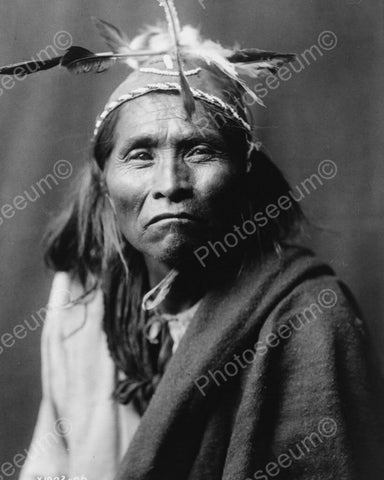 Apache Native Indian Portrait 1906 8x10 Reprint Of Old Photo - Photoseeum