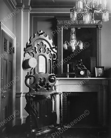 Antique Furniture Hat And Umbrella Stand 8x10 Reprint Of Old Photo - Photoseeum