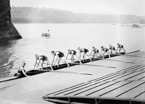 Potomac Boat Club Eight 1919 Vintage 8x10 Reprint Of Old Photo 1 - Photoseeum