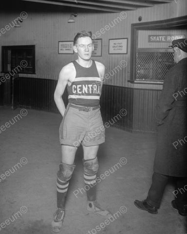 Central Basketball Player 1921 Vintage 8x10 Reprint Of Old Photo - Photoseeum