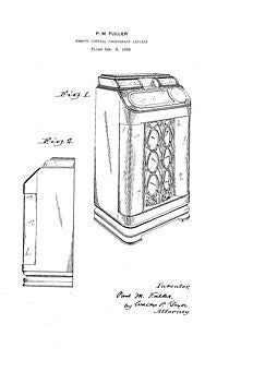 USA Patent Fuller 500 v2 Wurlitzer Jukebox 1930's Drawings - Photoseeum