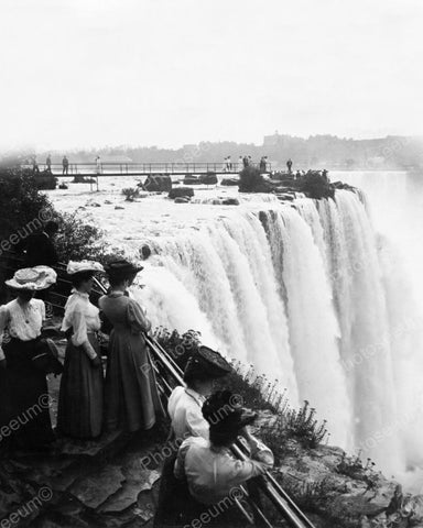 Niagara Falls Terrapin Point 8x10 Reprint Of Old Photo - Photoseeum