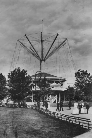 Willow Grove Park Pa Airships 1900s 4x6 Reprint Of Old Photo - Photoseeum