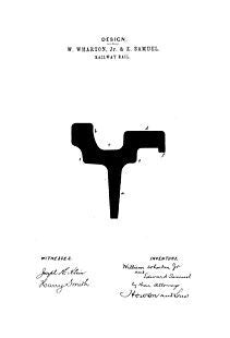 USA Patent Railway Rail 1800's Drawings - Photoseeum