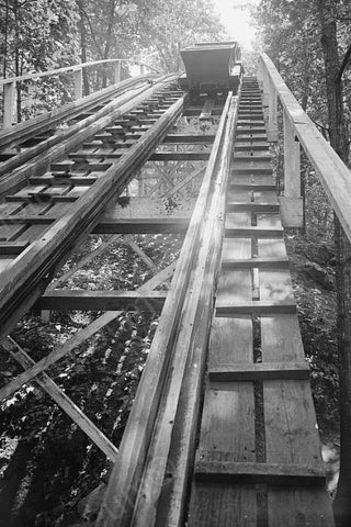 Glen Echo Roller Coaster View From Base 4x6 Reprint Of Old Photo - Photoseeum