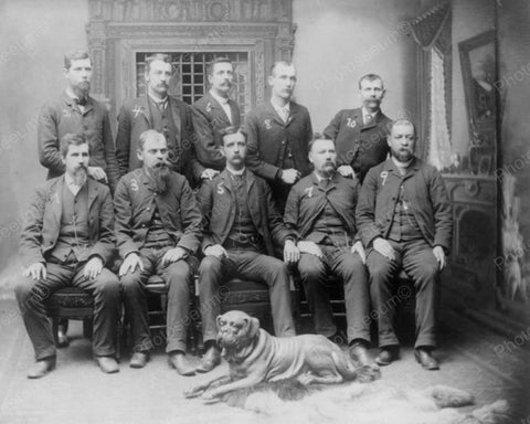 Prohibition Police Team 1889 8x10 Reprint Of Old Photo - Photoseeum
