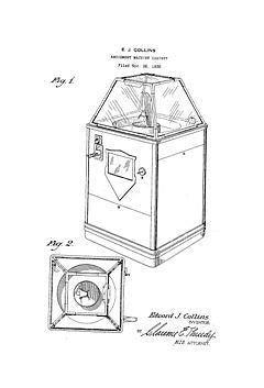 USA Patent Exhibit Claw Arcade Games 1930's Drawings - Photoseeum