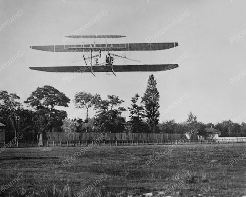 Wright Brothers In Flight 1919 Vintage 8x10 Reprint Of Old Photo - Photoseeum