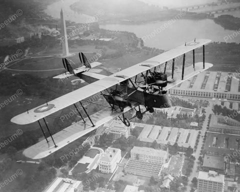 Airplane Aerial Photography July 1919 Vintage 8x10 Reprint Of Old Photo - Photoseeum