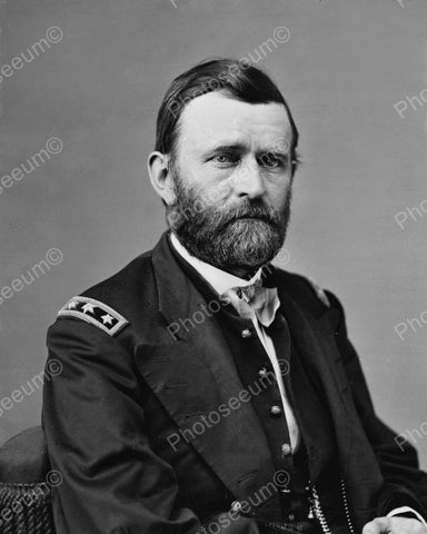 General US Grant 1880 Vintage 8x10 Reprint Of Old Photo - Photoseeum