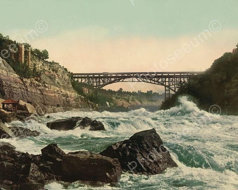 Niagara Falls Whirlpool Rapids 1900s 8x10 Reprint Of Old Photo - Photoseeum