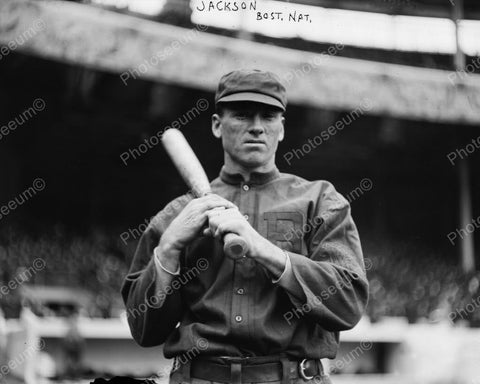 George Jackson Boston 1913 Baseball Vintage 8x10 Reprint Of Old Photo - Photoseeum