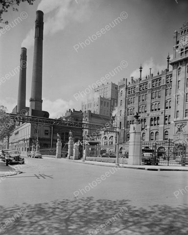 Anheuser Busch Brewery Saint Louis Factory Vintage 8x10 Reprint Of Old Photo 1 - Photoseeum