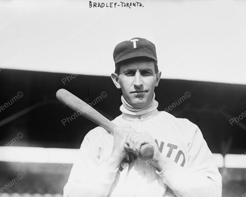 William J. Bradley Toronto Baseball 1911 Vintage 8x10 Reprint Of Old Photo - Photoseeum