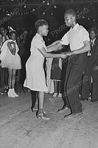 Young Black Couple Dance At Juke Joint 4x6 Reprint Of Old Photo - Photoseeum
