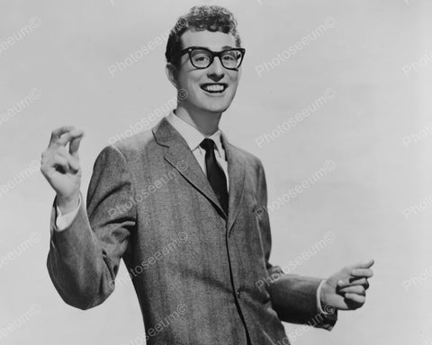 Buddy Holly Vintage 8x10 Reprint Of Old Photo - Photoseeum