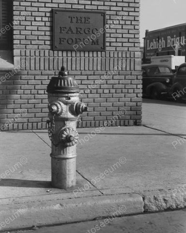 Old Fashioned Fire Hydrant 1940 Vintage 8x10 Reprint Of Old Photo - Photoseeum