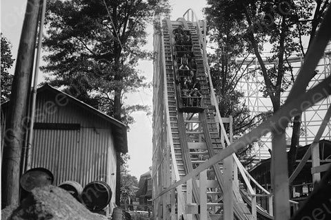 Glen Echo Roller Coaster Ride 1920s 4x6 Reprint Of Old Photo - Photoseeum