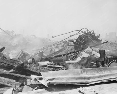 Dreamland Fire Remains Coney Island 1910 8x10 Reprint Of Old Photo - Photoseeum