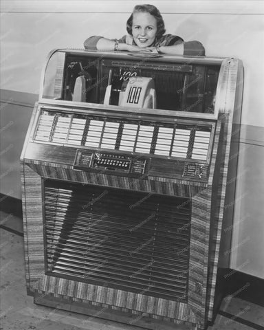 Seeburg Select-O-Matic 100 Jukebox 1950s 8x10 Reprint Of Old Photo - Photoseeum