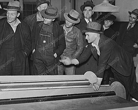 Coin Operated Skee Ball 1940s 8x10 Reprint Of Old Photo - Photoseeum